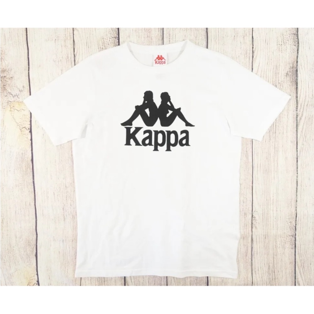 KAPPA mens small t-shirt white casual pullover